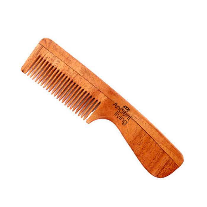 Ancient Living Neem Wood Comb With Handle
