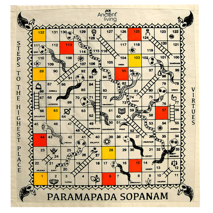 Ancient Living Paramapada Sopanam | Vaikunthapaali | Moksha Pata | Snake and Ladder Big Size | Indian Traditional Board Game